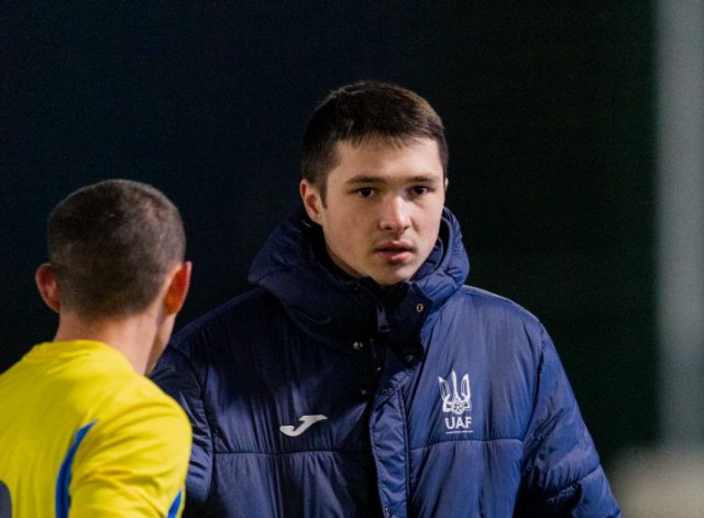 Магістрант Віталій Гнатьо - відповідальний тренер ампфутбольної команди